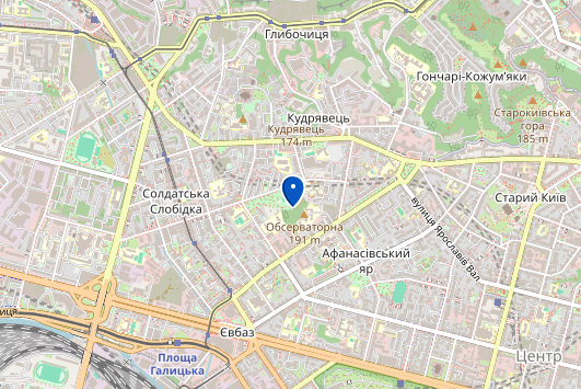 Карта расположения клиники